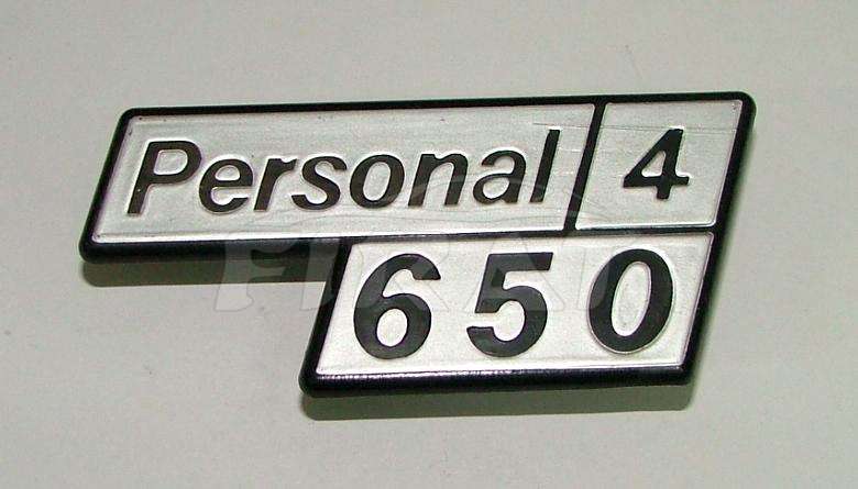 SIGLA FIAT 126 "PERSONAL 4 650" POST.